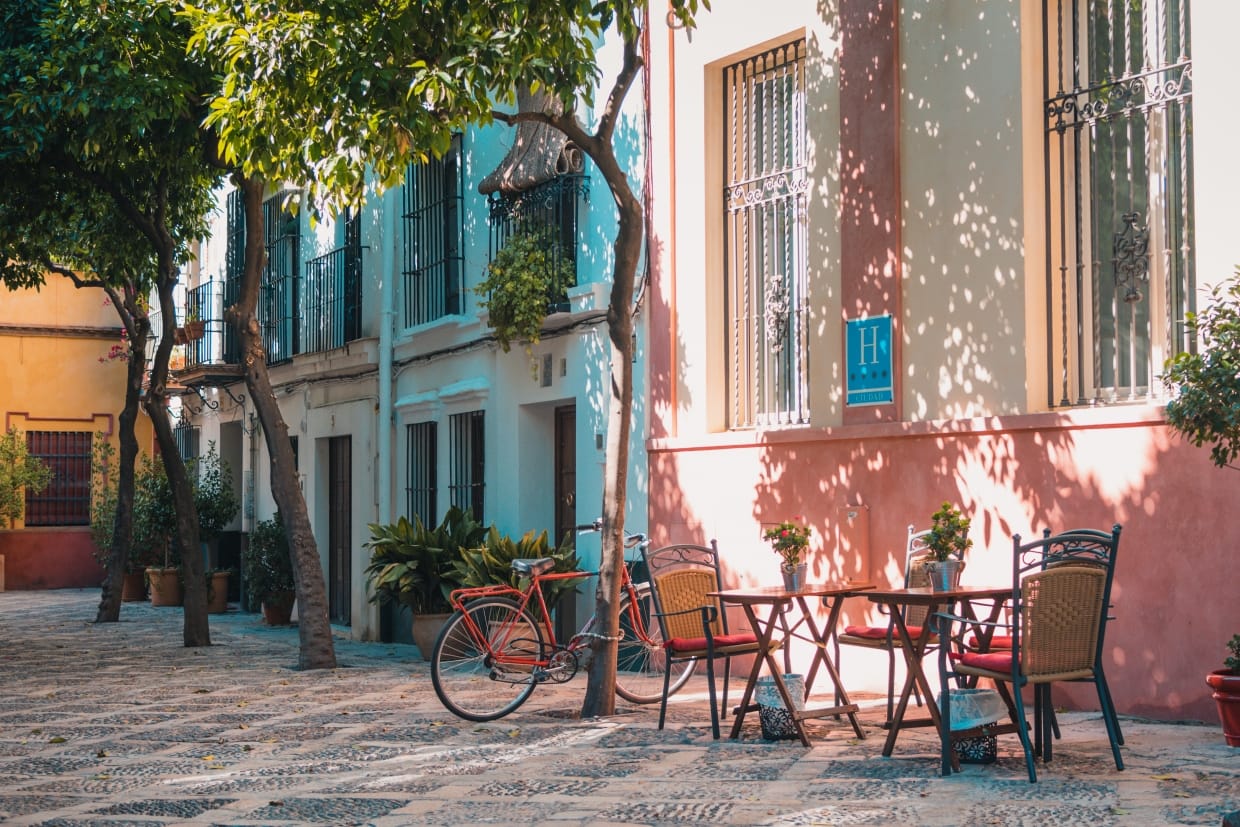 Bike on the street